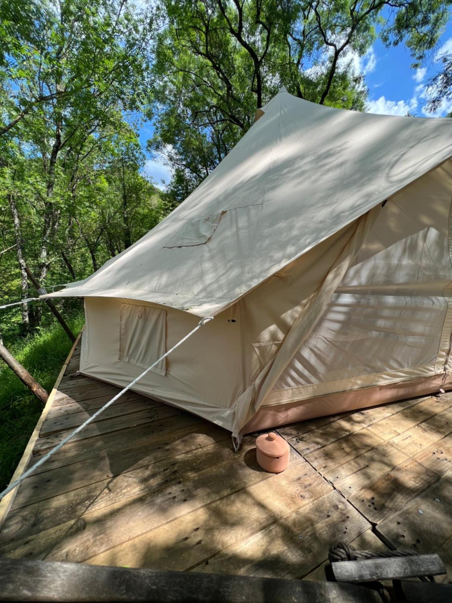 Tente Lodge En Pleine Nature 叙梅恩 外观 照片