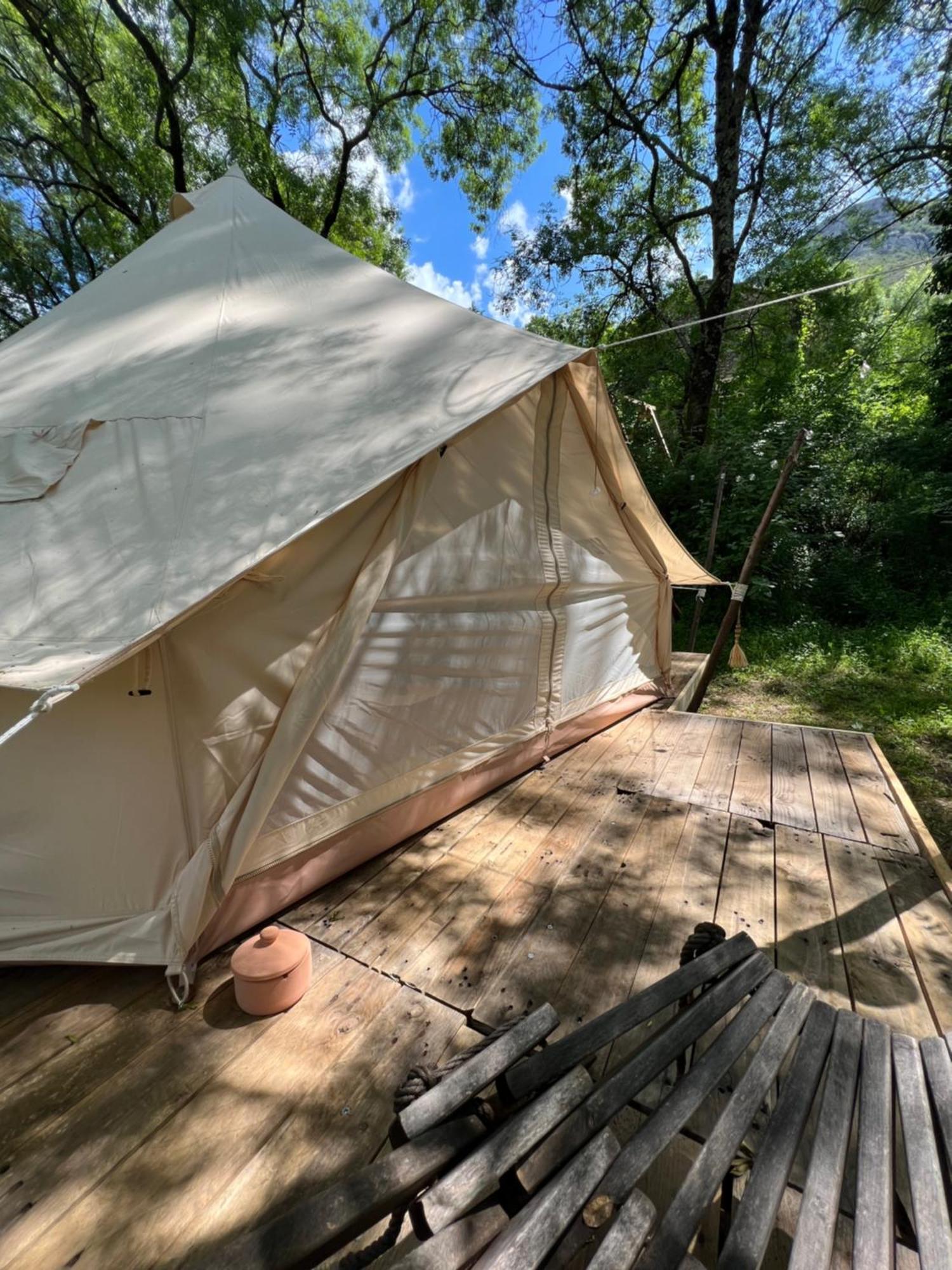 Tente Lodge En Pleine Nature 叙梅恩 外观 照片